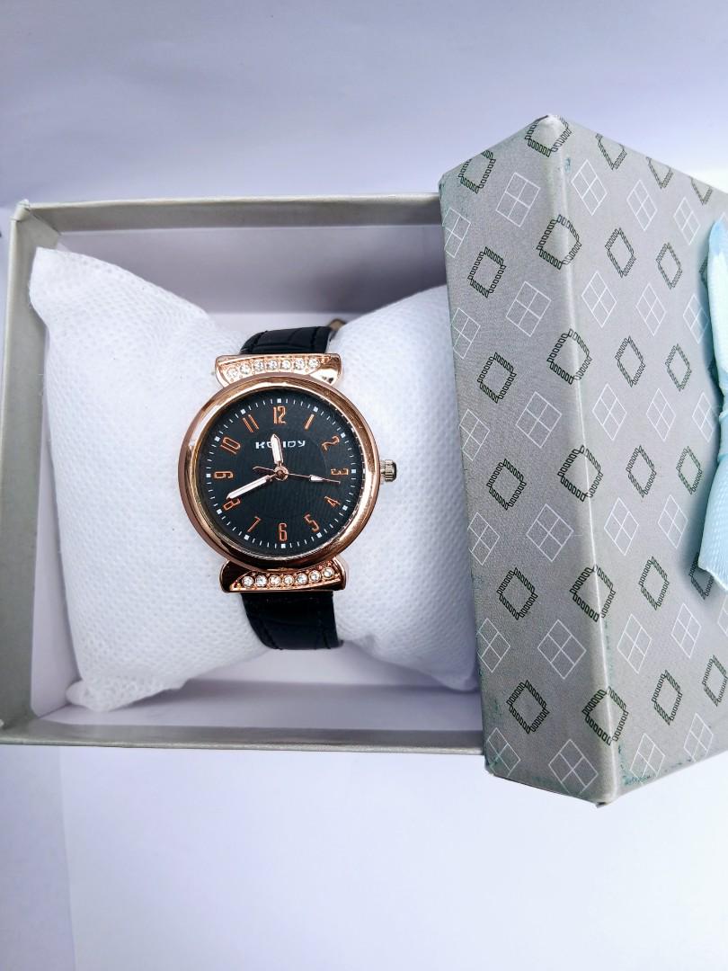 Elegant Keidy Ladies' Green Watch – Crystal Accent
