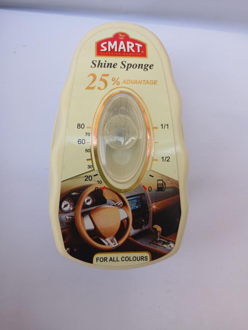 SMART Shine Sponge – Multi-Purpose Car Interior Polish | 25% Extra | For All Colours