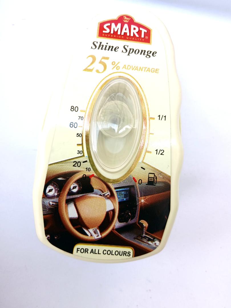 SMART Shine Sponge – Multi-Purpose Car Interior Polish | 25% Extra | For All Colours