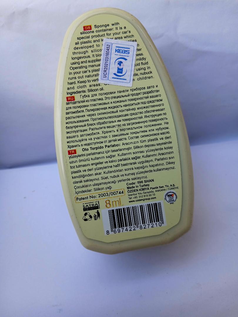 SMART Shine Sponge – Multi-Purpose Car Interior Polish | 25% Extra | For All Colours