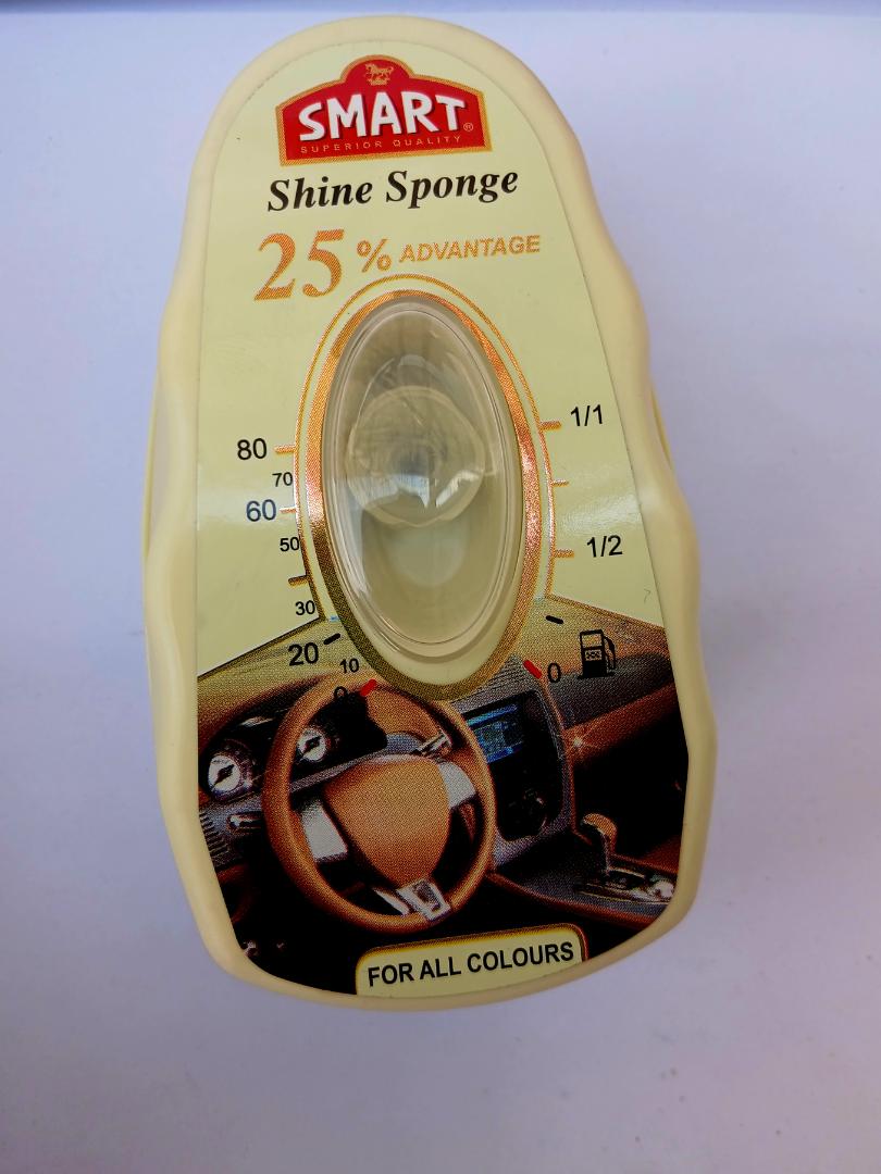 SMART Shine Sponge – Multi-Purpose Car Interior Polish | 25% Extra | For All Colours