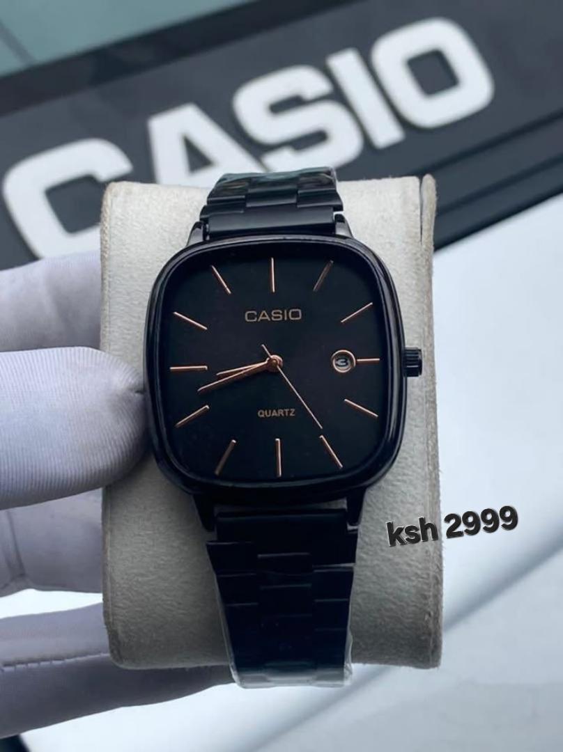 Casio Vintage Quartz Black Dial Men's Watch – Model MQ-157D