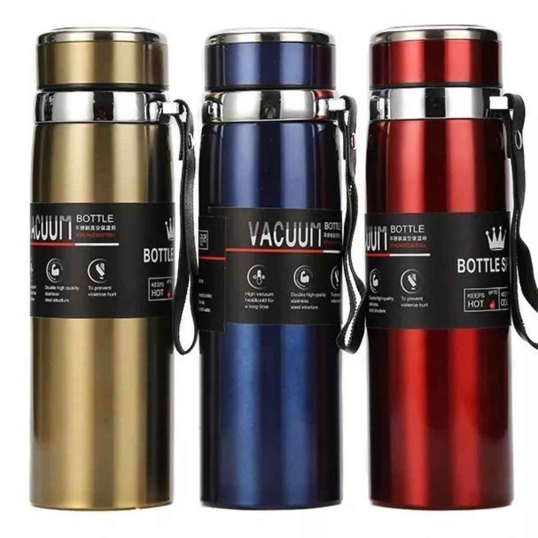Premium 1000ml Vacuum Flask – Stainless Steel Thermos Bottle | Hot & Cold Insulation