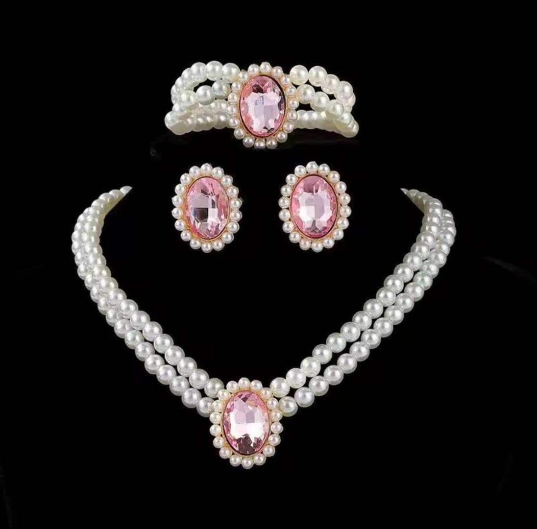 🤍✨ 3PC Double-Layered Pearl Jewellery Set – Classy & Timeless

💰 KES [Insert Price]

Add a touch of elegance to every outfit with this stunning pearl set.

💎 Includes:
✨ Earrings – Classic pearl st