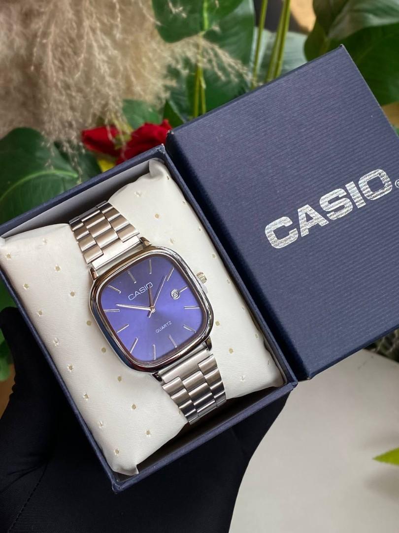 Casio Vintage Quartz Black Dial Men's Watch – Model MQ-157D