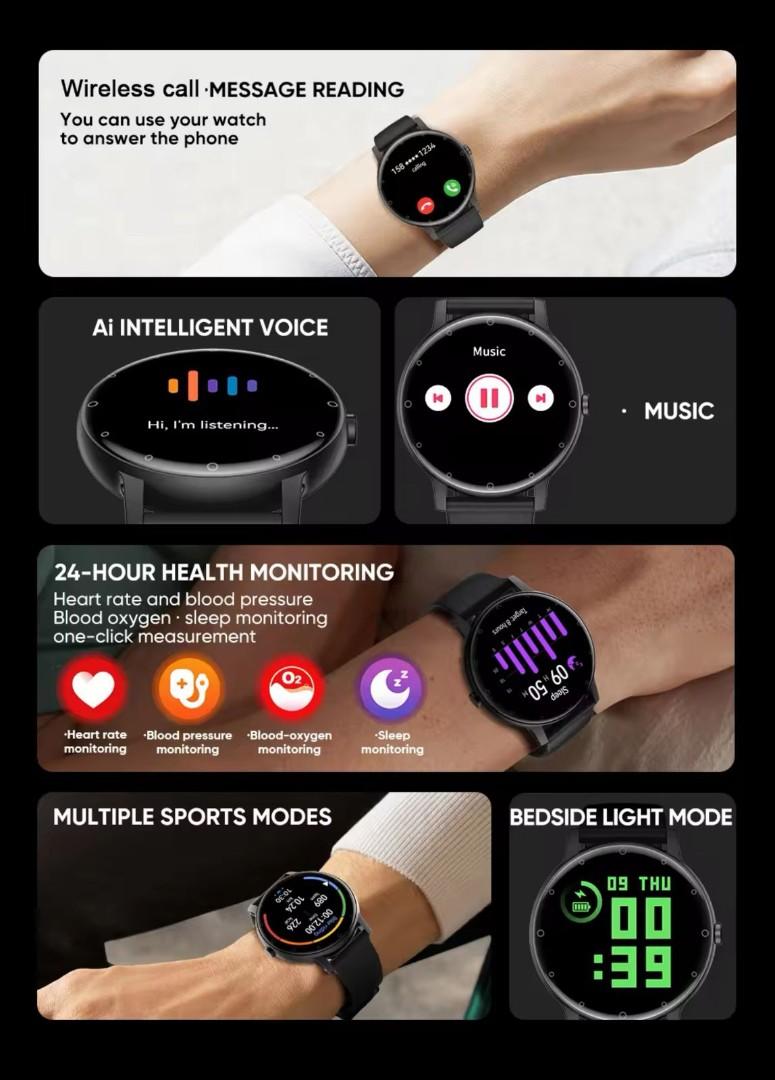 LIGE BW0618 Sport Smart Watch ⌚ – Unisex Fitness & Lifestyle Tracker ✅