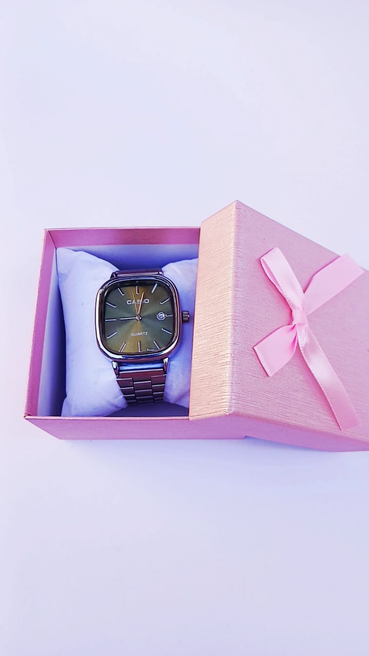 Elegant Gift Box with Bow – Perfect for Watches, Jewelry & Special Occasions