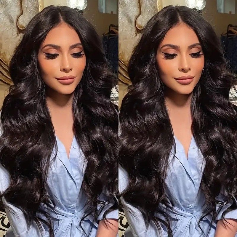 Wig For Women Long Curly Hair With Large Waves Fashionable European & American Style