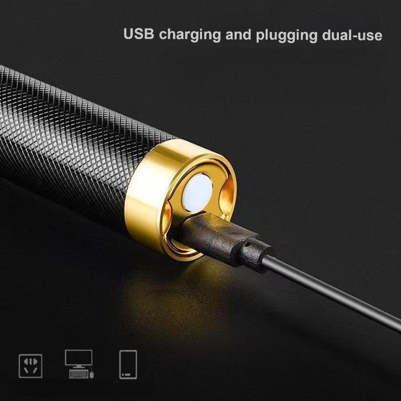 Pro-Grade Cordless Hair Clipper - Titanium-Coated Blades with 5800 RPM Motor (IPX7 Waterproof | 6H USB-C Fast Charge) for Beard/Head Dual Trimming