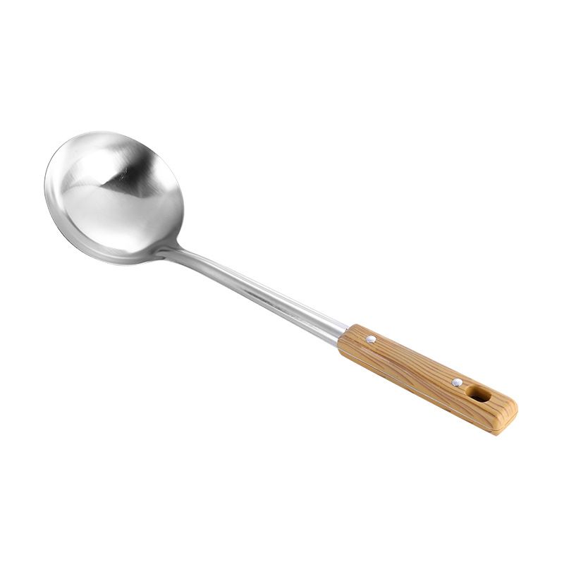 Stainless Steel Kitchen Utensil Set - 5 Pcs Cooking Spoons and Spatulas for Home Use, Durable and Heat-Resistant
