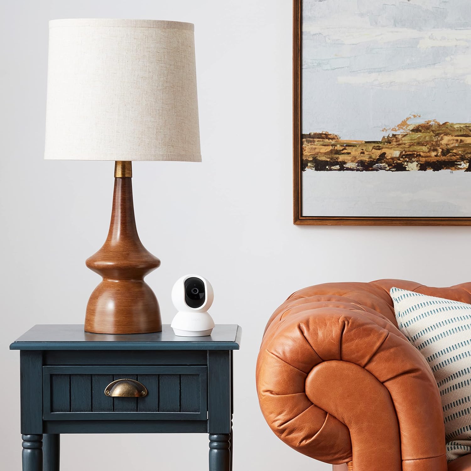 TP-Link Tapo 2K Pan/Tilt Security Camera for Baby Monitor, Dog Camera w/Motion Detection, 2-Way Audio, Siren, Night Vision, Cloud & SD Card Storage.