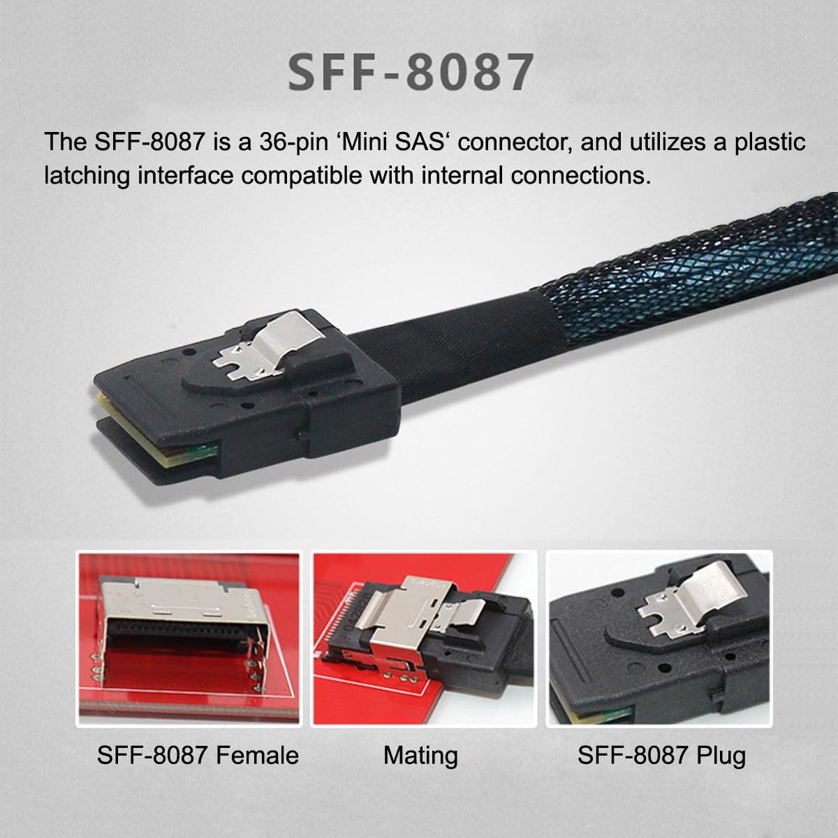 CY SFF-8482 SAS 29Pin to 7+15 22Pin SATA Hard Disk Drive Raid Adapter with SAS Controller Chipset and Power Port