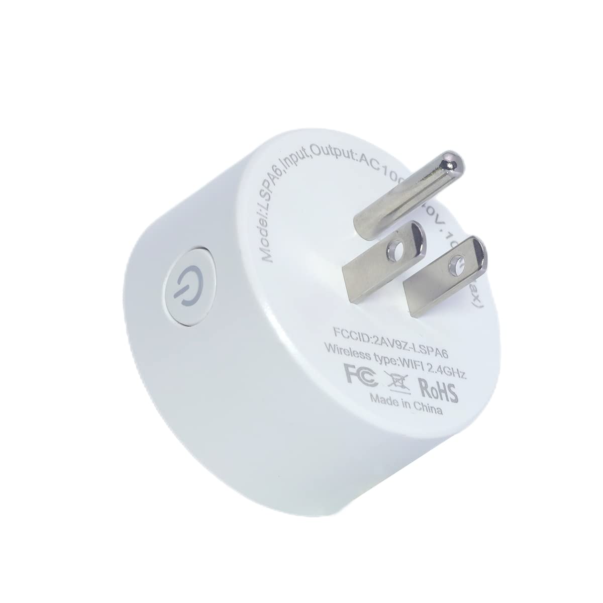 Smart Plug Mini, Wi-Fi Outlets for Smart Home Wi-Fi Plug with Alexa/Google Home/Smart Life, Smart Home hubTimer on/Off Plug, Schedule Built-in app, Mini Wireless Outlet, no hub Required