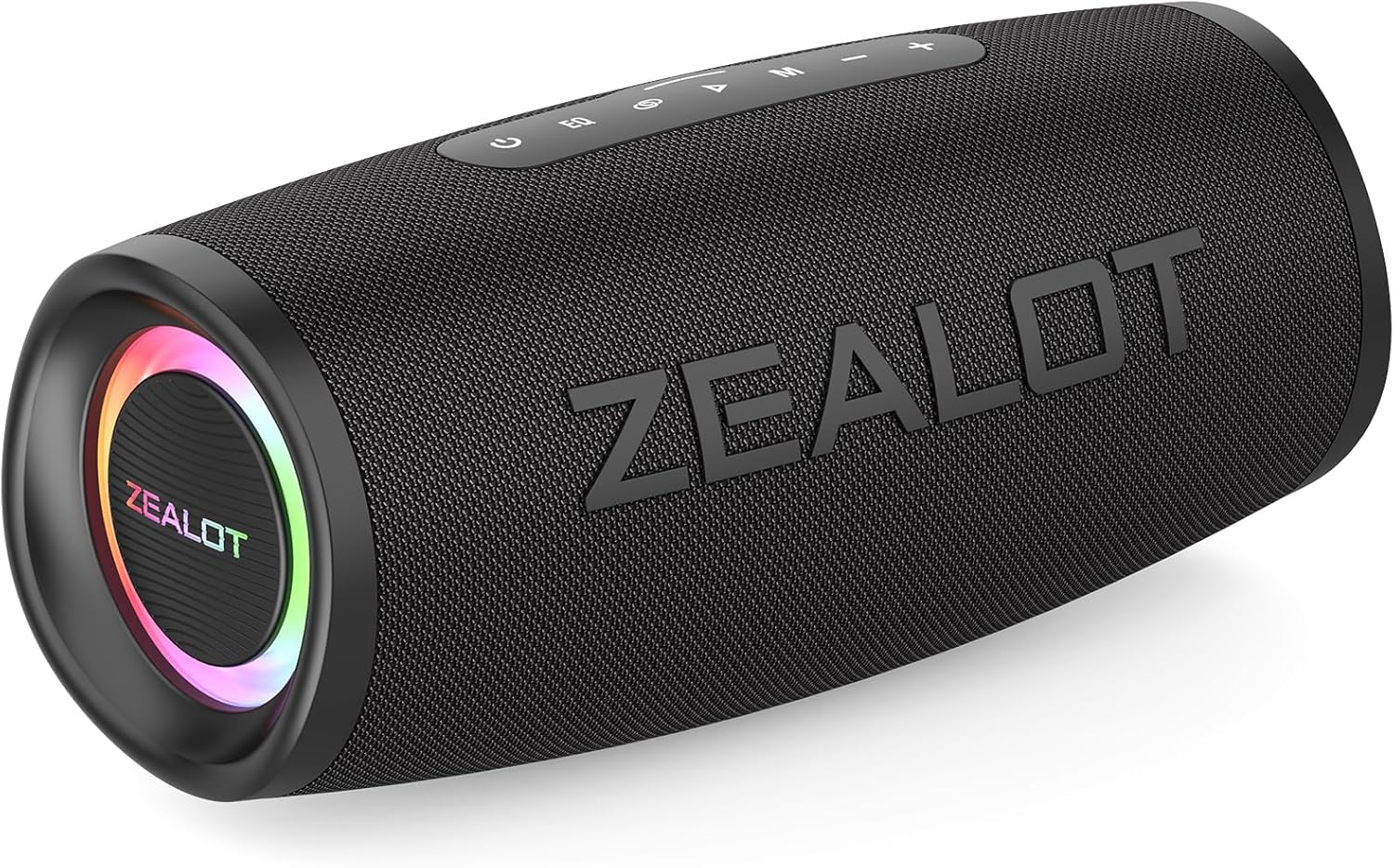 ZEALOT IPX7 Waterproof Bluetooth Speaker 50W: 20H Playtime, BassUp Tech, Wireless Stereo Sound for Poolside, Camping Movie Night, RV Trips - Perfect for Outdoor Enthusiasts, Birthday Gifts