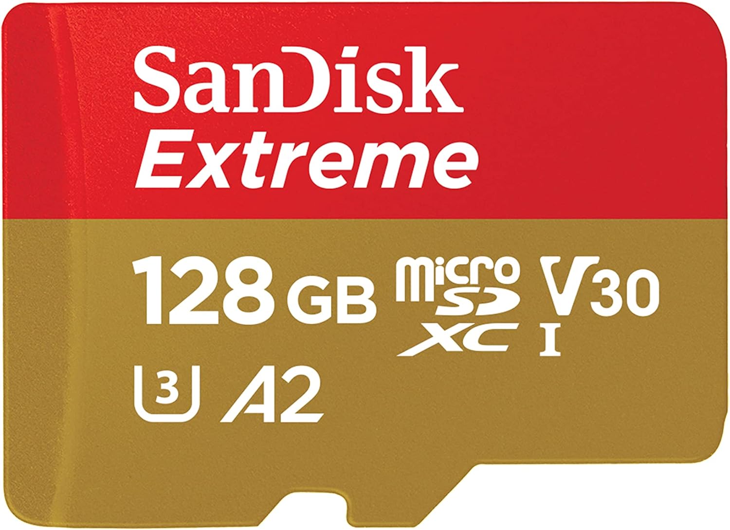 SanDisk 128GB Extreme microSDXC UHS-I Memory Card with Adapter - Up to 170MB/s, C10, U3, V30, 4K, 5K, A2, Micro SD Card - SDSQXAH-064G-GN6MA