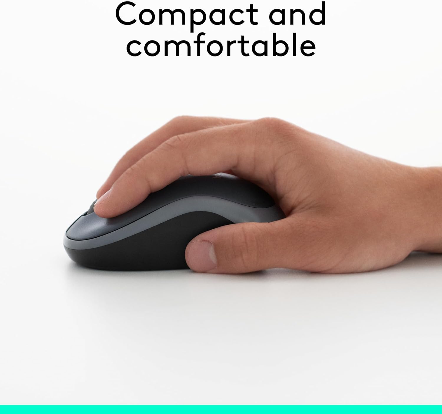 Logitech M240 Silent Bluetooth Mouse, Wireless, Compact, Portable, Smooth Tracking, 18-Month Battery, for Windows, macOS, ChromeOS, Compatible with PC, Mac, Laptop, Tablets