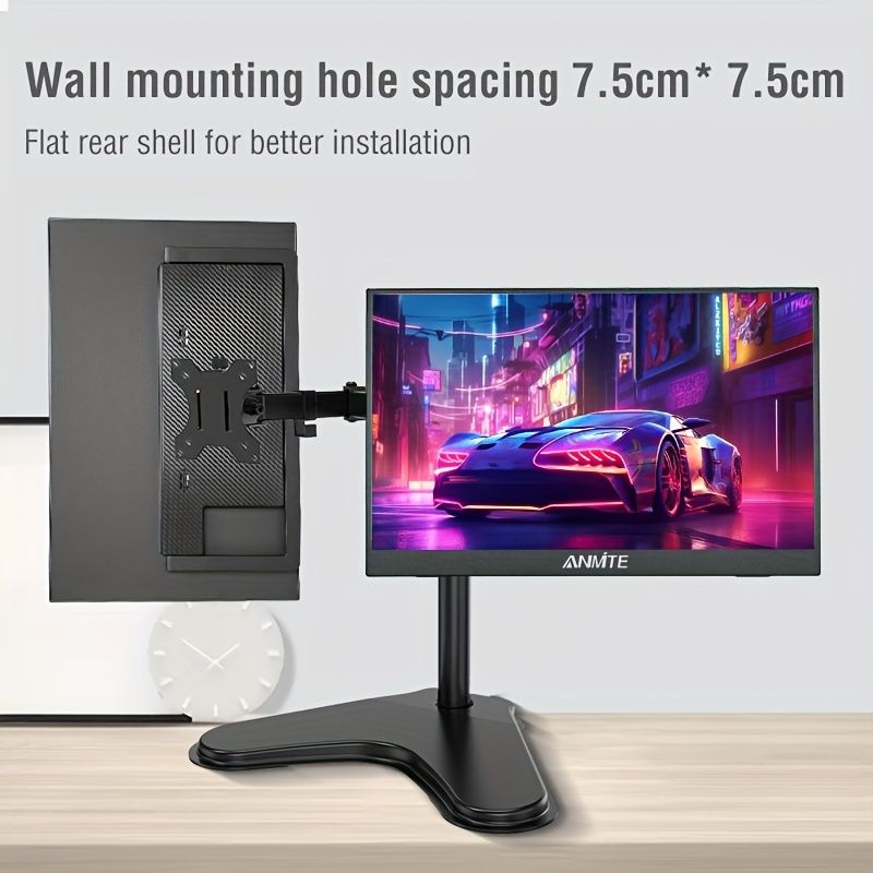 Atotech 15.6 inch Portable Touch Screen Monitor Compatible with Laptop Second Screen Gaming Extension Monitor for Mac PS5/ 4pcs