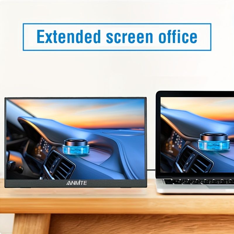 Atotech 15.6 inch Portable Touch Screen Monitor Compatible with Laptop Second Screen Gaming Extension Monitor for Mac PS5/ 4pcs