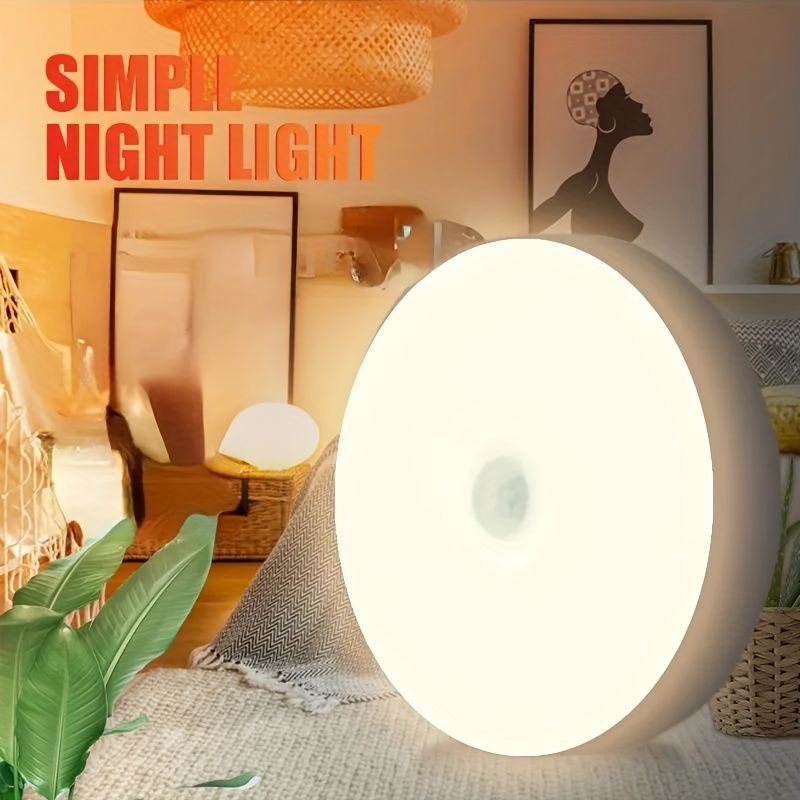 Smart Body Sensor LED Night Light - Dynamic Sensor Wardrobe Light for Hallway, Closet, Bedroom, Bedside - Stair Light Can Be Posted Anywhere