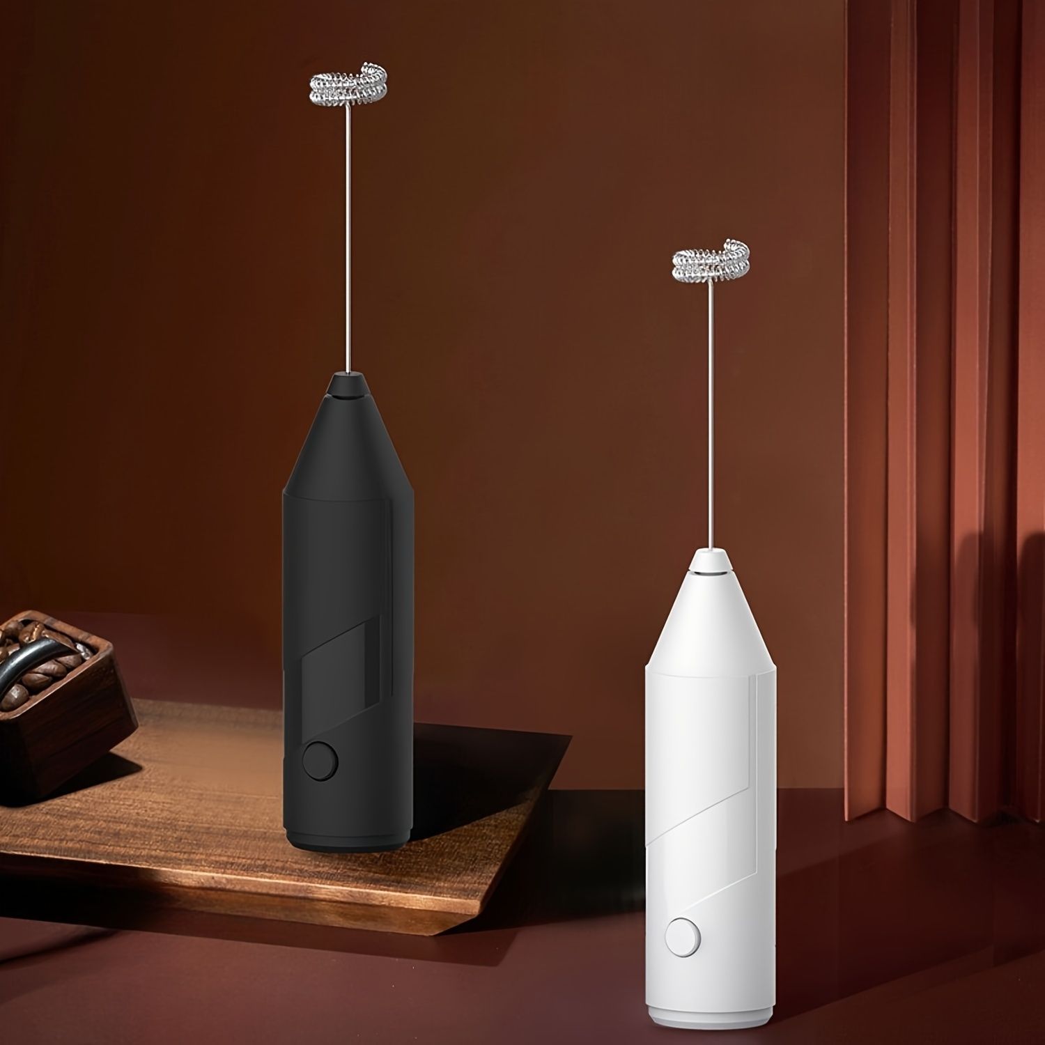 1-Pack Handheld Electric Mixer, Egg Beater, Milk Frother, Coffee, Latte And Cappuccino Frother, Matcha Blender, Kitchen Gadgets