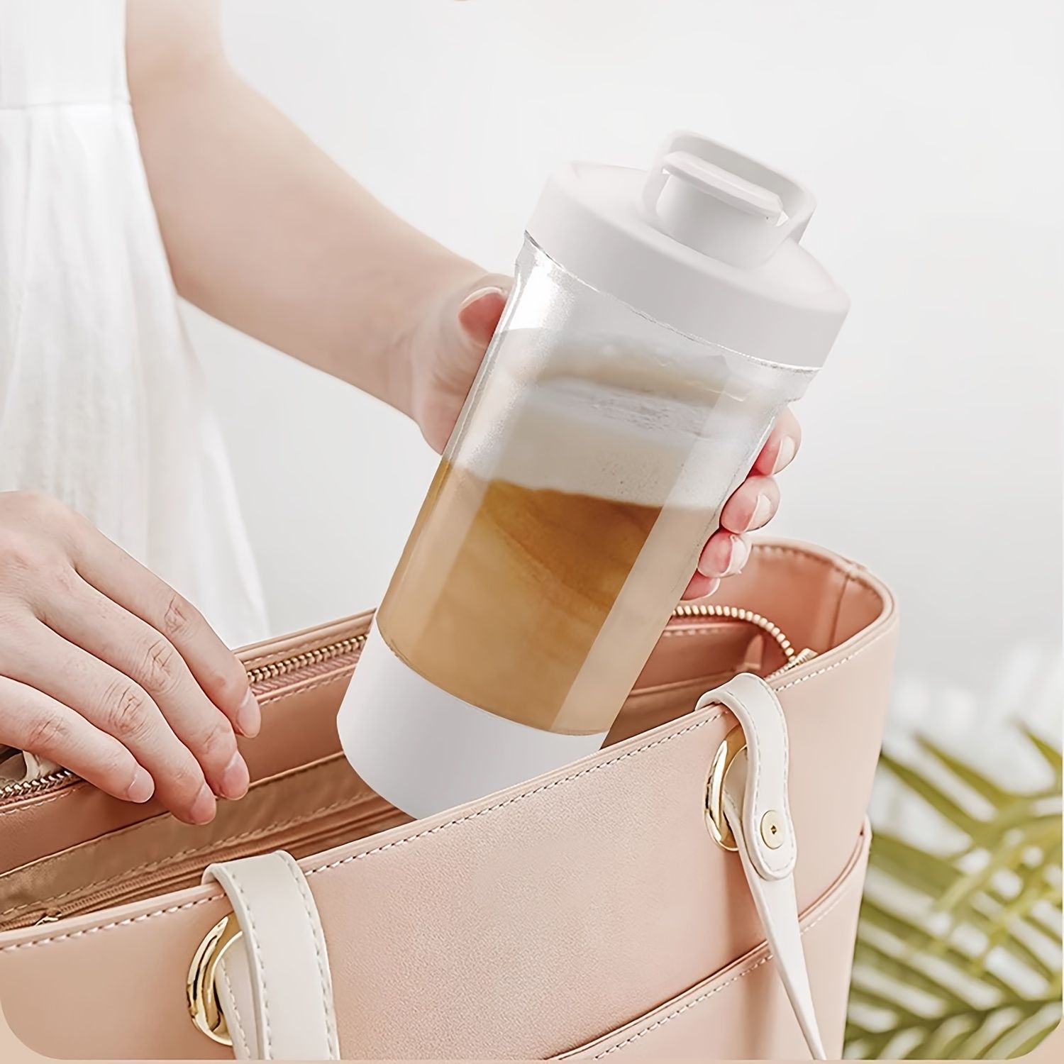 Electric Stirring Cup, The Cup Body Has Its Own Scale, Double Cup Mouths Can Be Switched Freely, Household And Travel Automatic Stirring Cup, Electric Water Cup, Coffee Milk Powder Stirring Cup, Gift