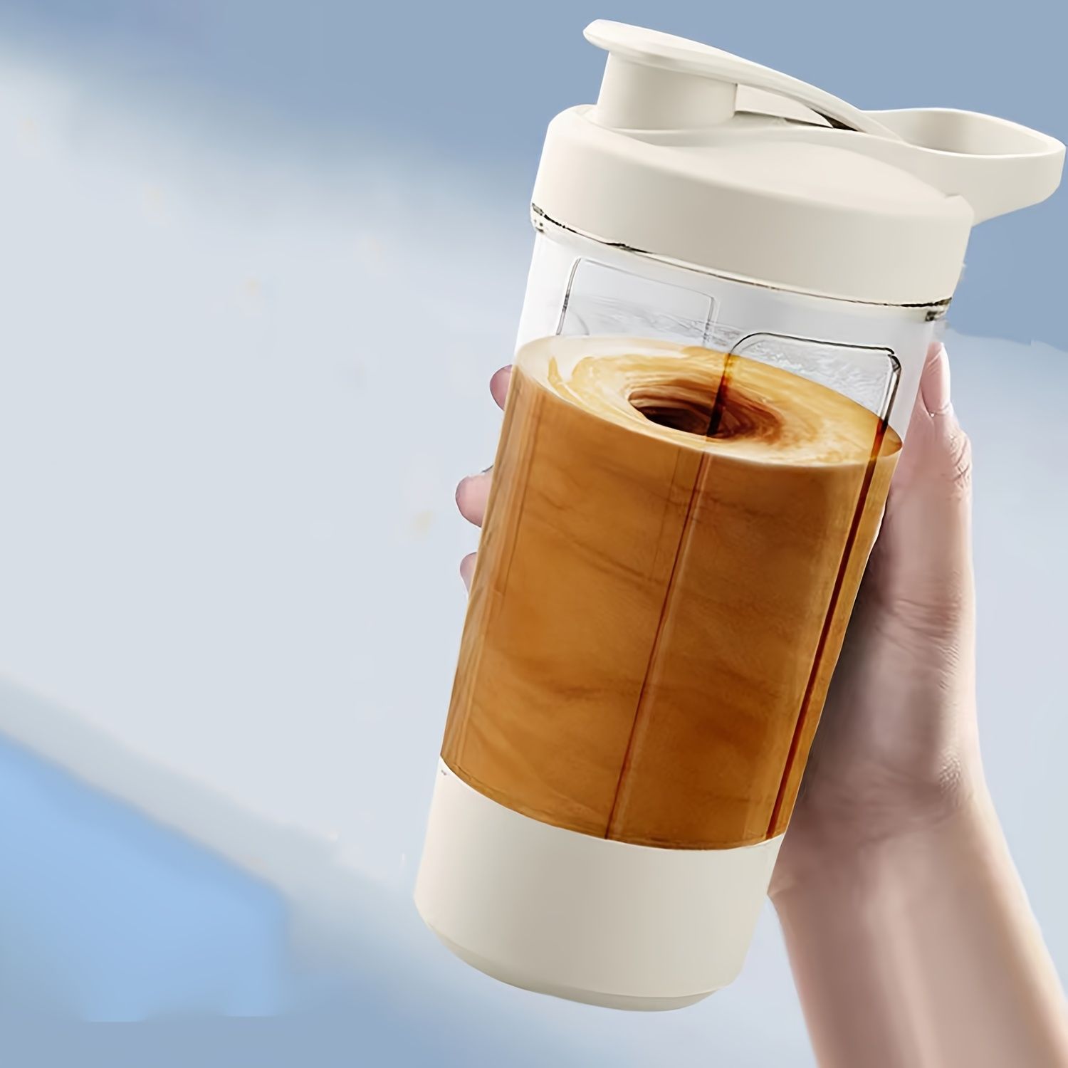 Electric Stirring Cup, The Cup Body Has Its Own Scale, Double Cup Mouths Can Be Switched Freely, Household And Travel Automatic Stirring Cup, Electric Water Cup, Coffee Milk Powder Stirring Cup, Gift