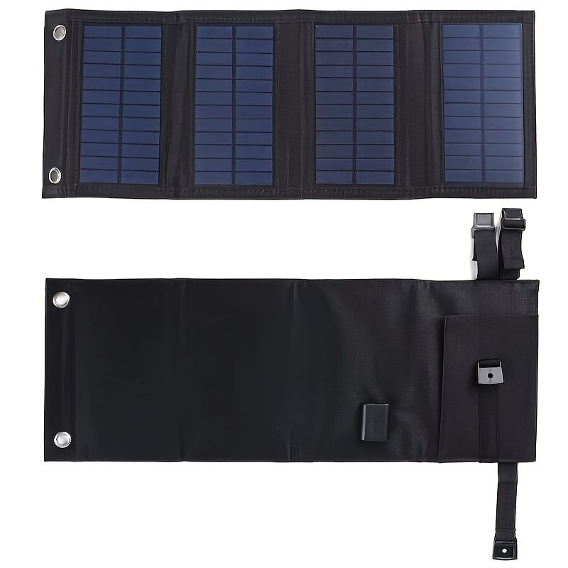 100W USB Solar Panel Kit Foldable Portable Solar Charger for Outdoor Camping Hiking Phone Charger, Suitable for Picnic, Cycling, Fans, Flashlights, etc
