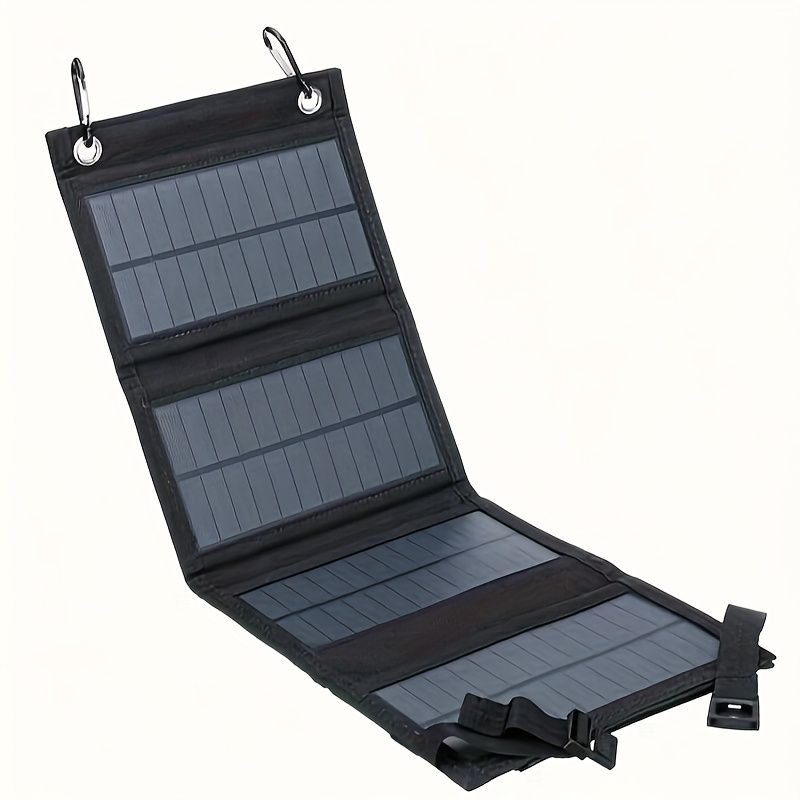 100W USB Solar Panel Kit Foldable Portable Solar Charger for Outdoor Camping Hiking Phone Charger, Suitable for Picnic, Cycling, Fans, Flashlights, etc