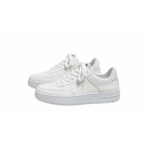 Mufan 2025 new high-quality men's shoessneakers fashionable and trendy white shoes casual board shoes