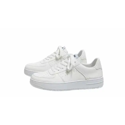 Mufan 2025 new high-quality men's shoessneakers fashionable and trendy white shoes casual board shoes