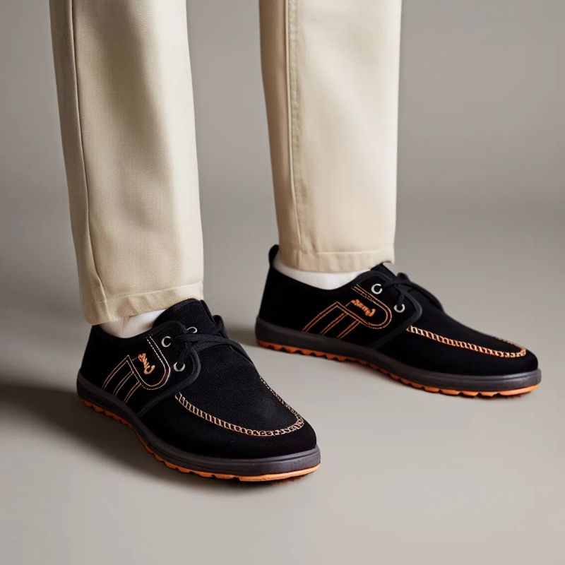 Men's Classic Casual Shoes Canvas Shoes Walking Shoes Apartment Shoes