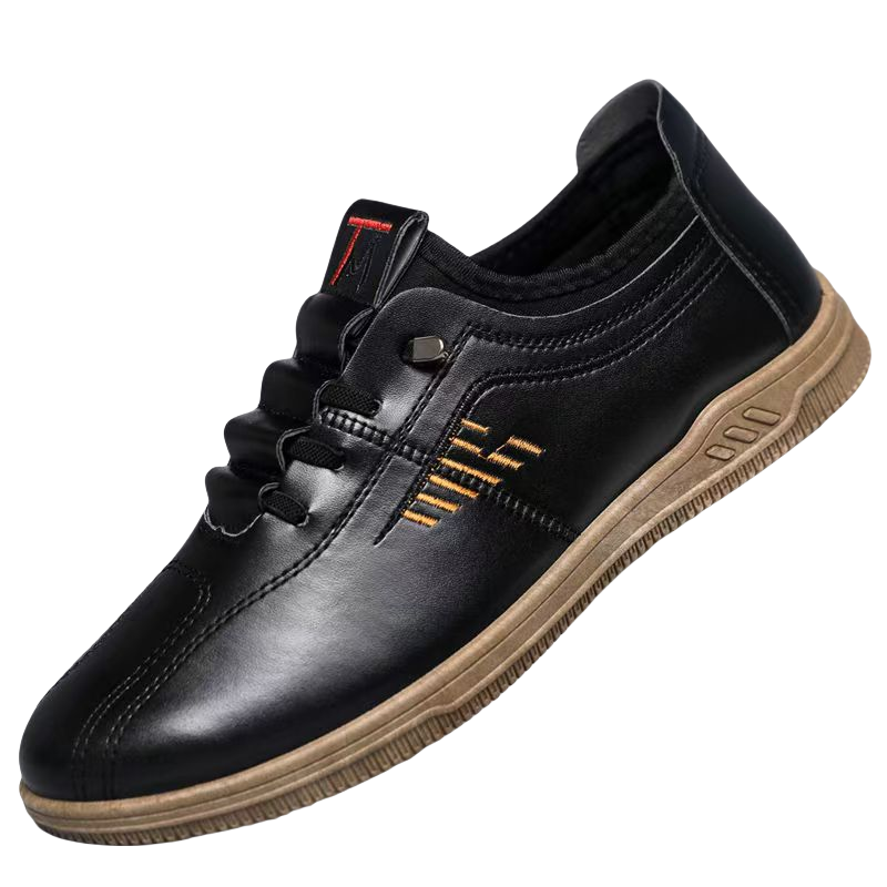 Men's soft soled business leather shoes versatile casual leather shoes fashionable board shoes