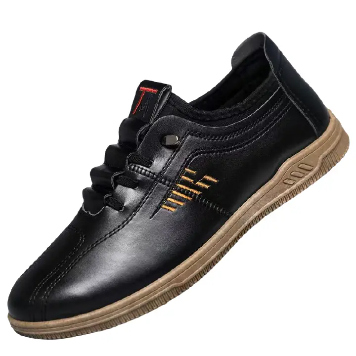 Men's soft soled business leather shoes versatile casual leather shoes fashionable board shoes