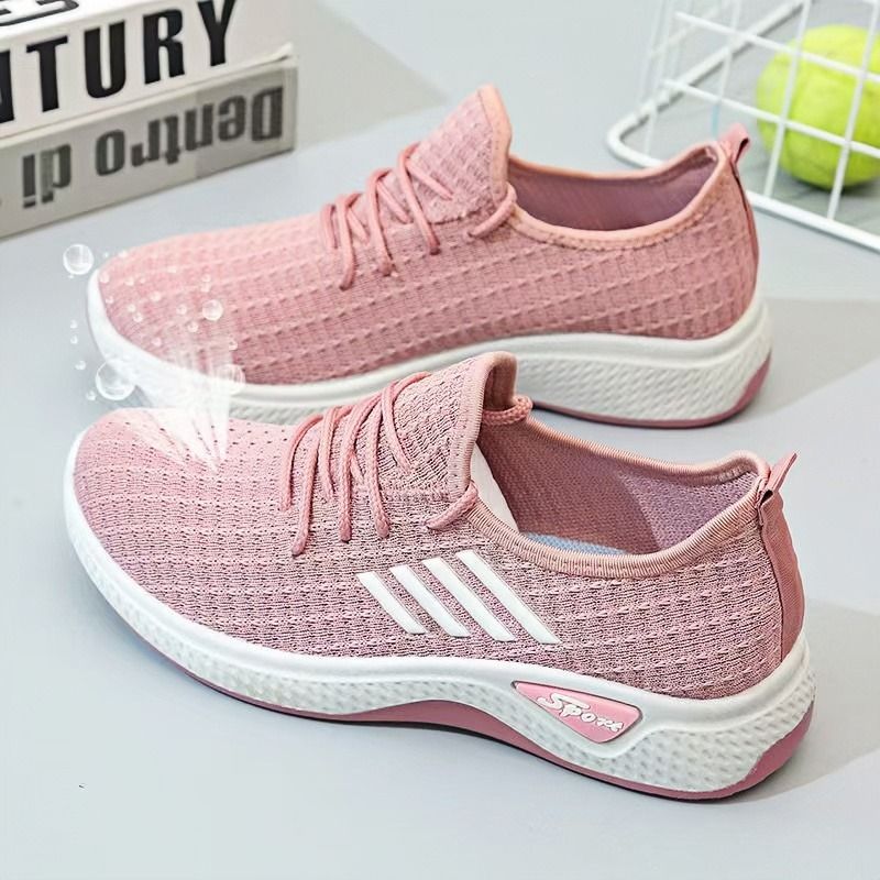 Women's mesh breathable outdoor sneakers versatile and fashionable casual shoes