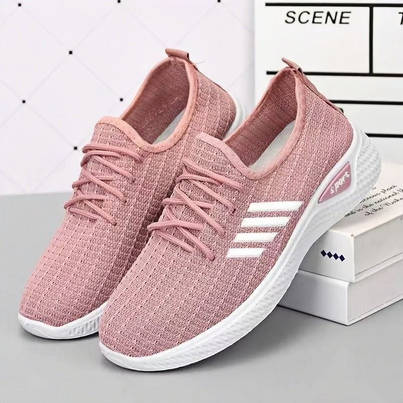 Women's mesh breathable outdoor sneakers versatile and fashionable casual shoes