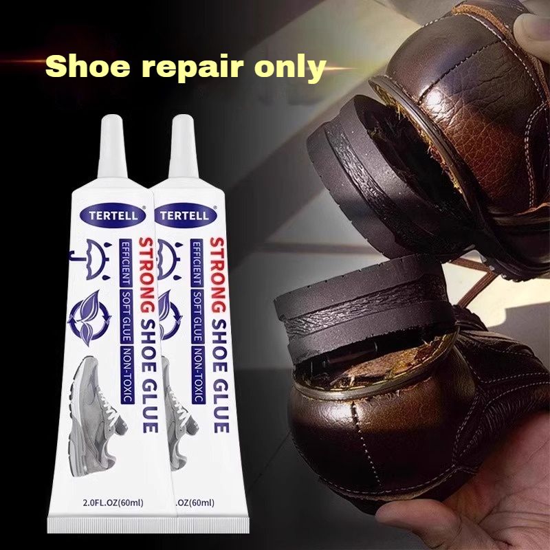[Five-piece set] 60ml Solve the problem of peeling! All - purpose and super - strong shoe repair glue, resin soft glue, waterproof, special glue for repairing soles of leather shoes and sports shoes.