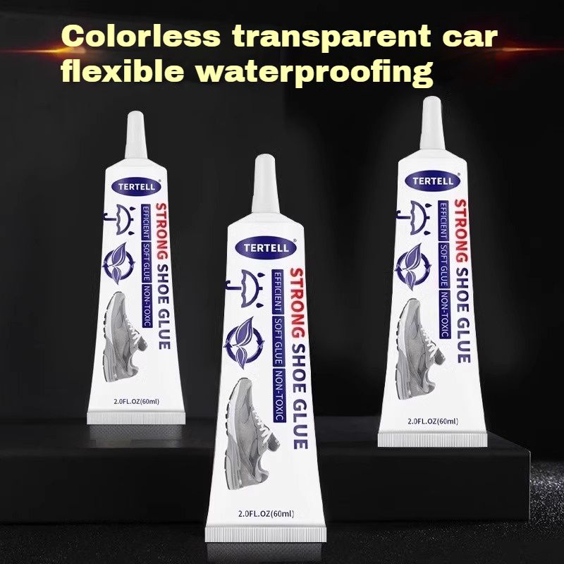 [Five-piece set] 60ml Solve the problem of peeling! All - purpose and super - strong shoe repair glue, resin soft glue, waterproof, special glue for repairing soles of leather shoes and sports shoes.