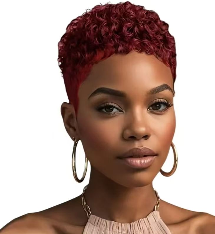 4-inch black wig headband for women with small curly hair- Natural Permeable Odorless Stable Easy to manage Simple Operation for Daily Use