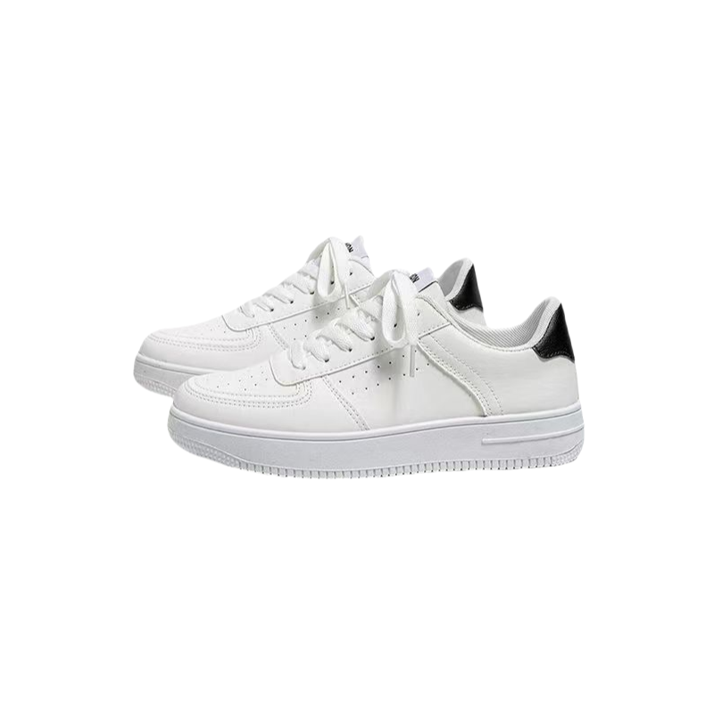 Mufan 2025 new high-quality men's sneakers fashionable and trendy white shoes casual board shoes
