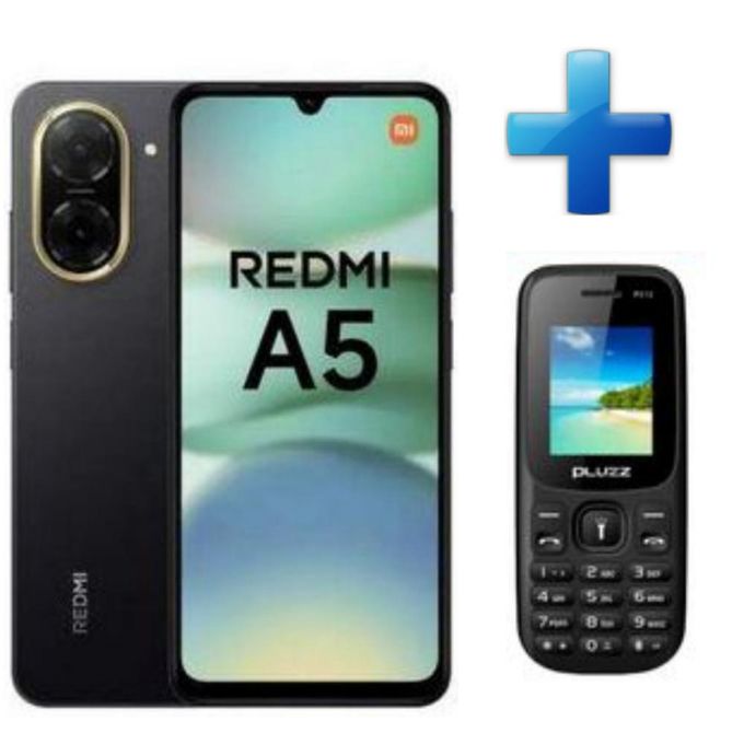 XIAOMI Redmi A5 RAM, (3GB RAM + 64GB ROM), //5200 MAh,// Dual Sim //Black//- Free Phone