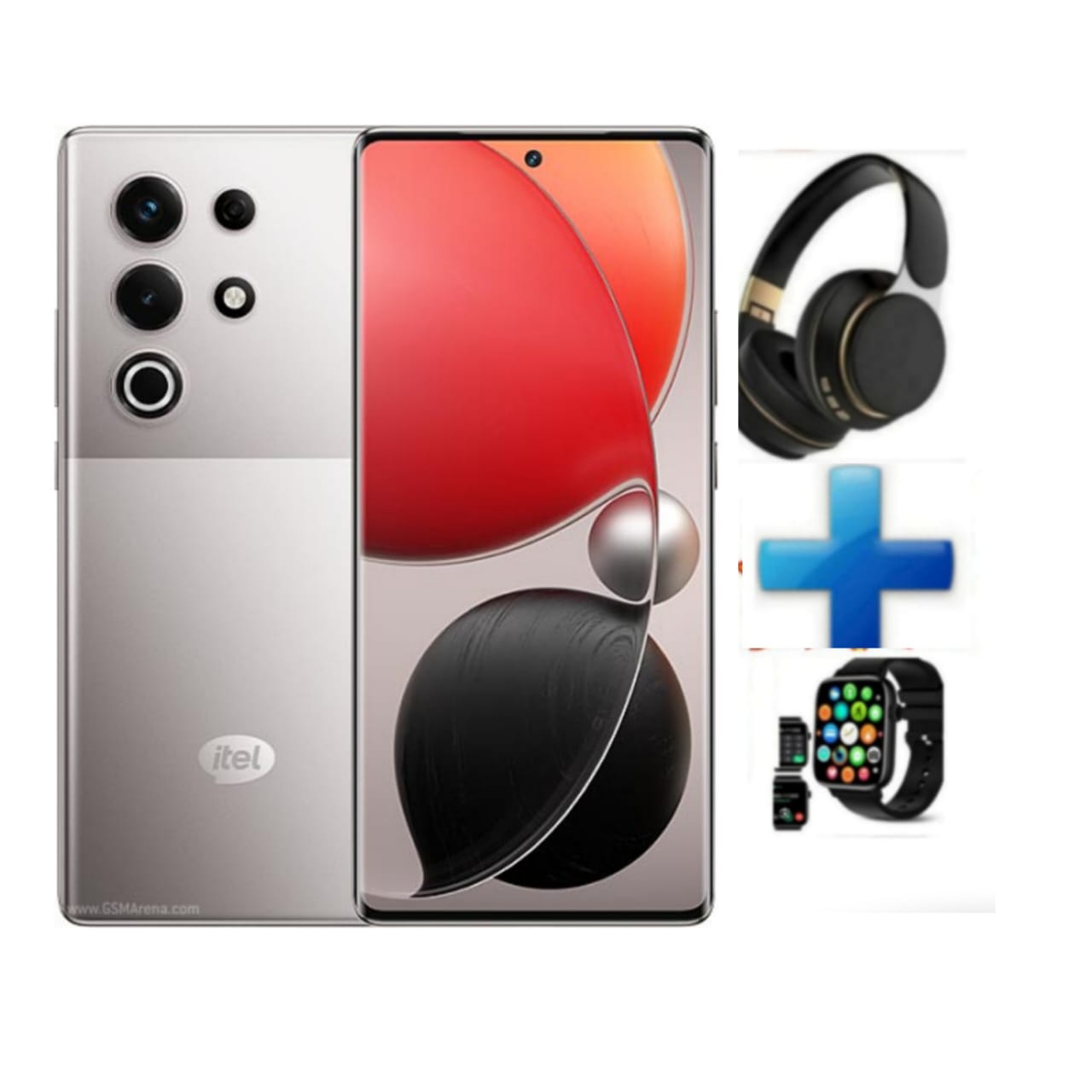 Itel S25 ULTRA,SUPER-BRIGHT AMOLED DISPLAY,CURVED SCREEN,ANDROID 14,120HZ,50MP,DUAL SIM,5000MAH(UPTO 16GB RAM +256GB ROM)SPLY"