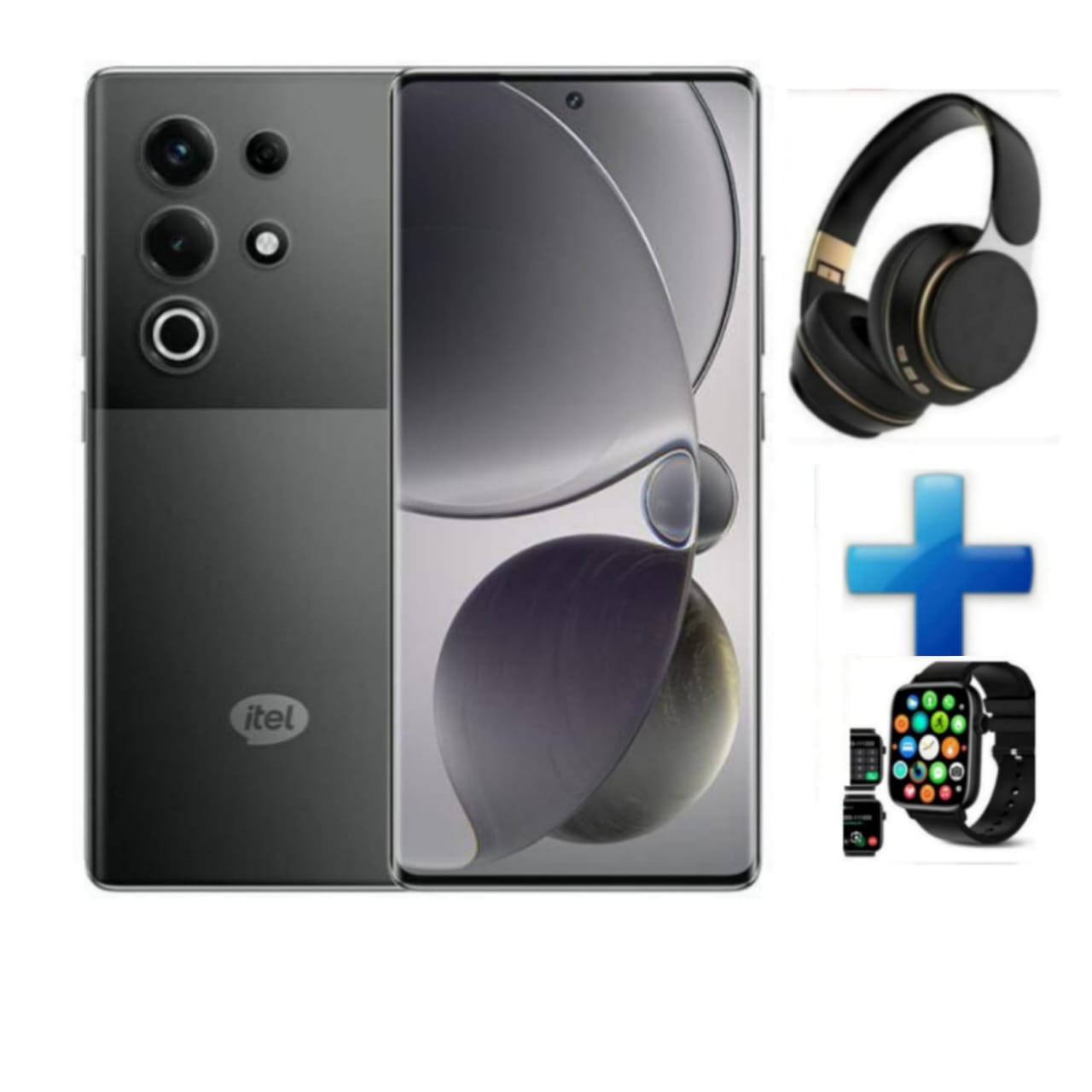 Itel S25 ULTRA,SUPER-BRIGHT AMOLED DISPLAY,CURVED SCREEN,ANDROID 14,120HZ,50MP,DUAL SIM,5000MAH(UPTO 16GB RAM +256GB ROM)SPLY"