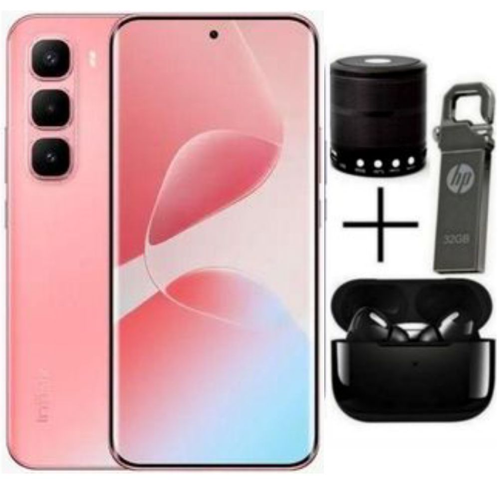 Infinix HOT 60 Pro Plus 6.78'' Inches, AMOLED (Curved Screen) Up to 16GB RAM & 256GB ROM, 5160mAh Battery