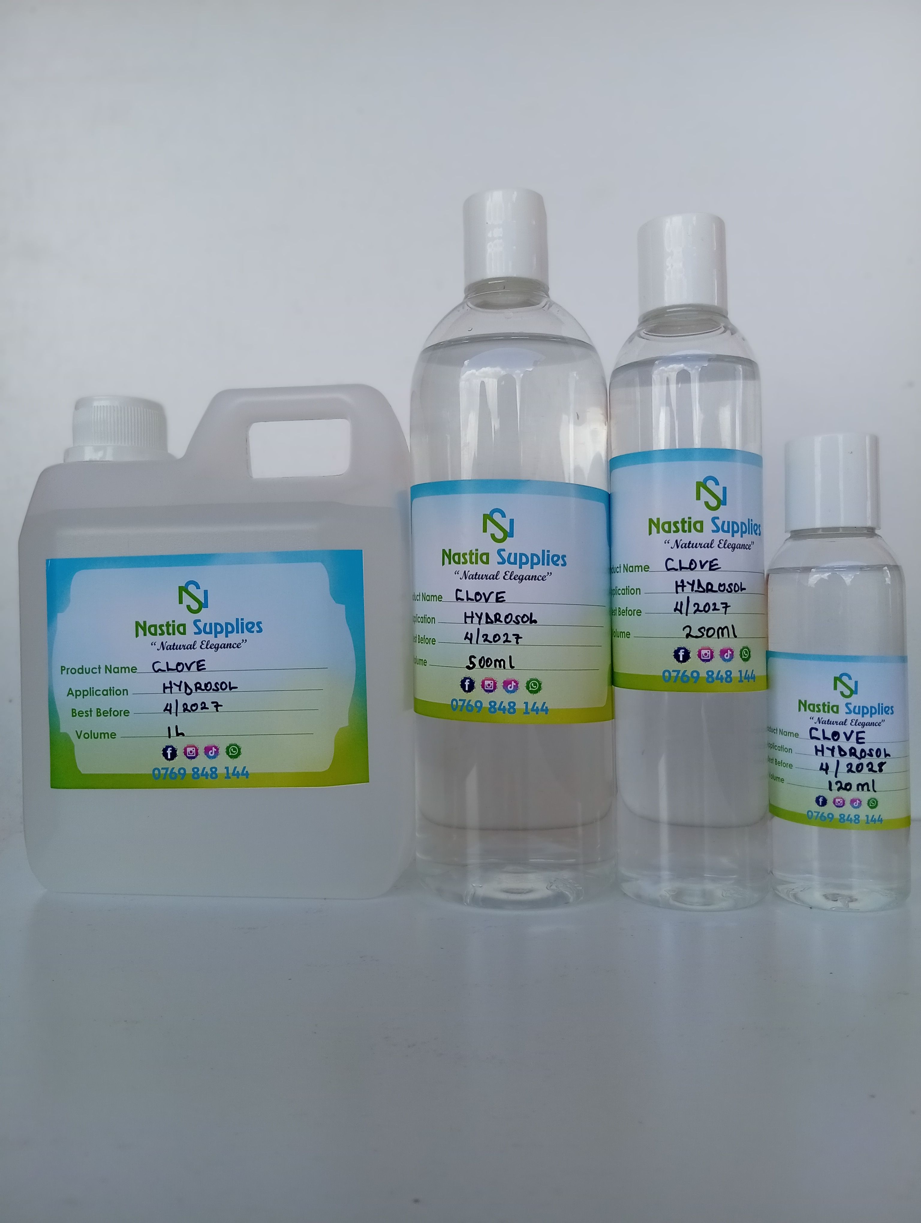 Clove Hydrosol (Antibacterial Floral Water for Clear, Protected Skin, Spicy) Toning Hydrosol for Acne & Inflammation Relief