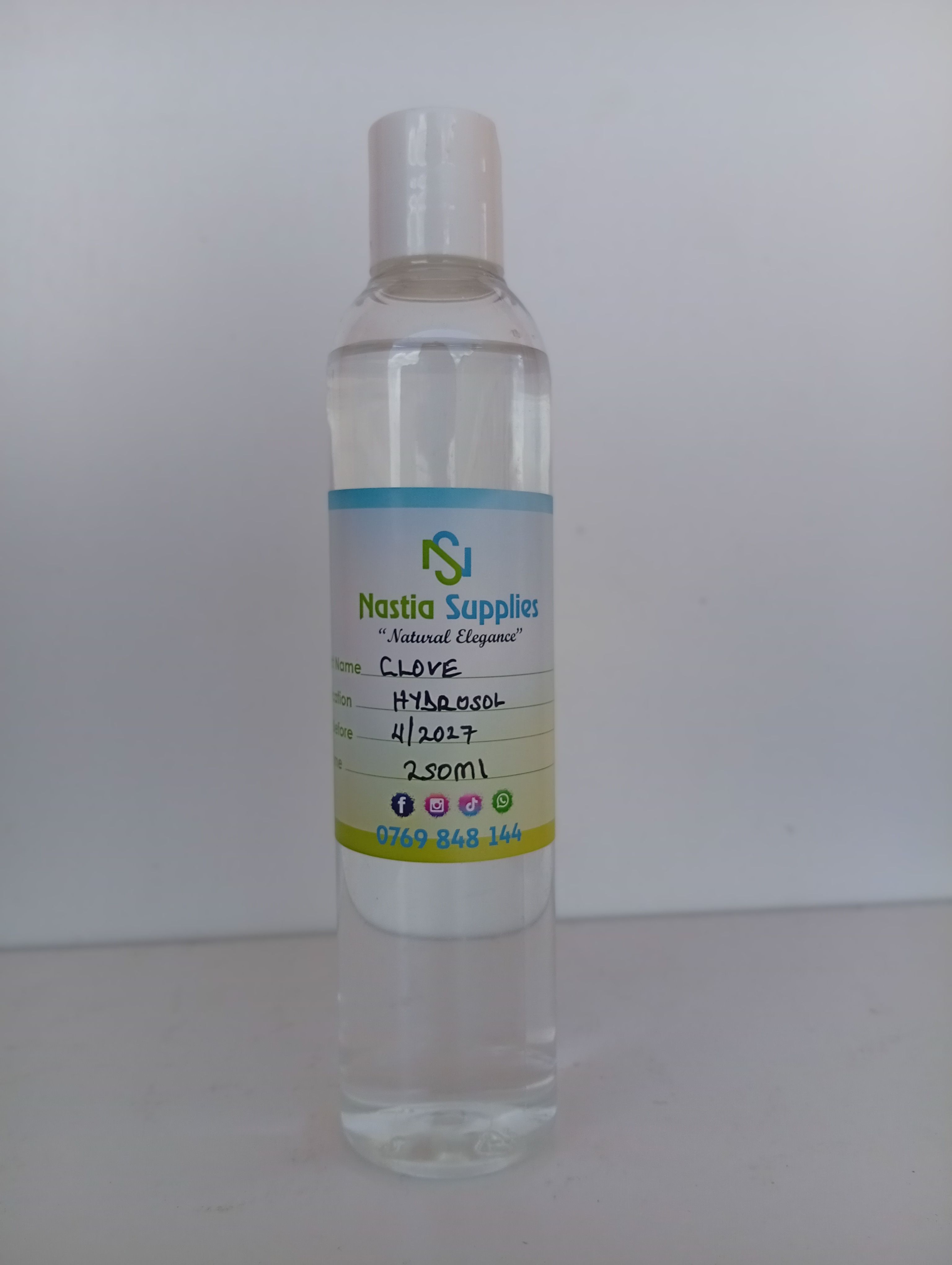 Clove Hydrosol (Antibacterial Floral Water for Clear, Protected Skin, Spicy) Toning Hydrosol for Acne & Inflammation Relief