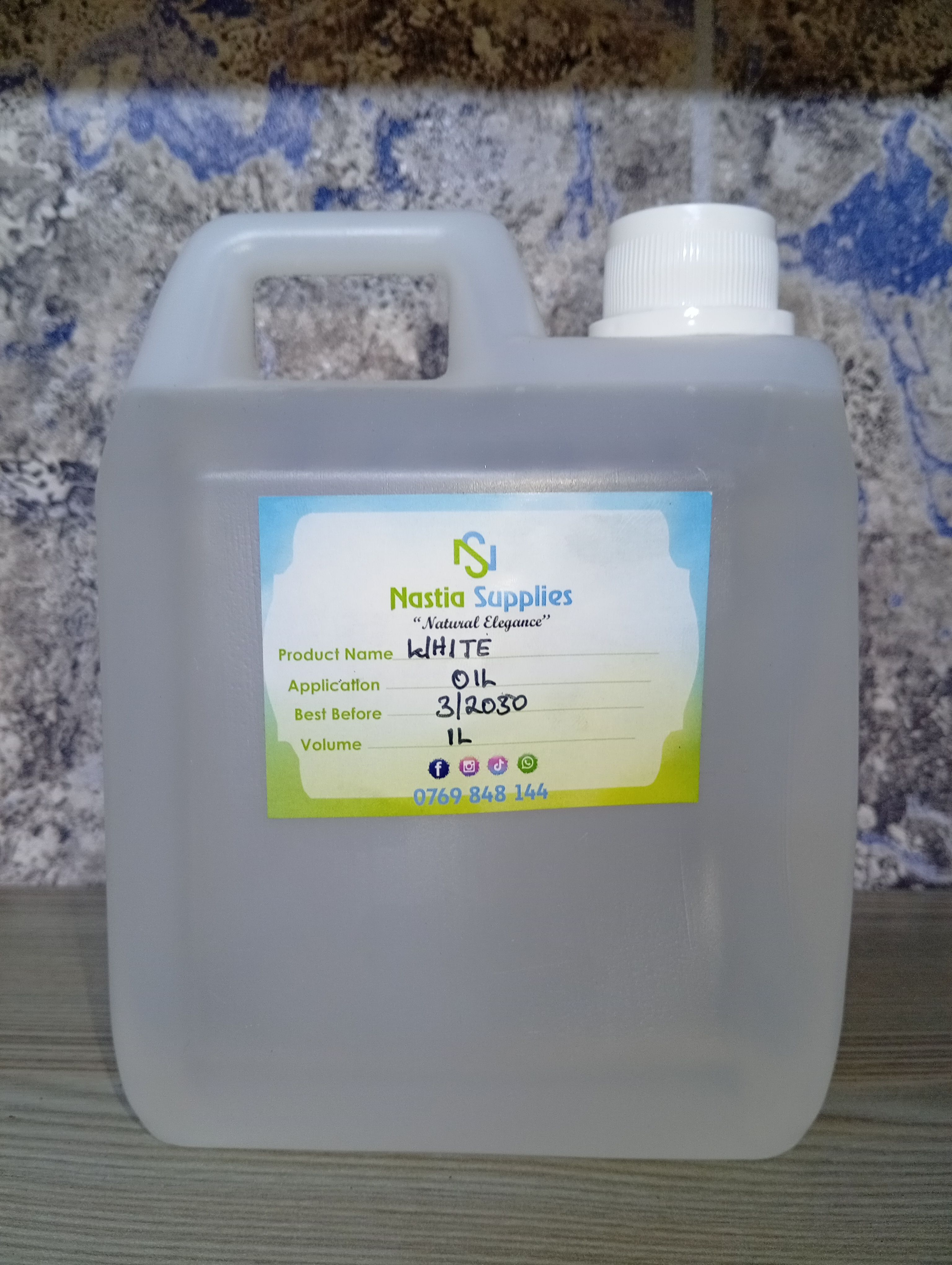 White Oil (Mineral Oil) 
 Cosmetic Grade