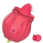 Rose Tongue Licking Vibrator Sex Toy view 2