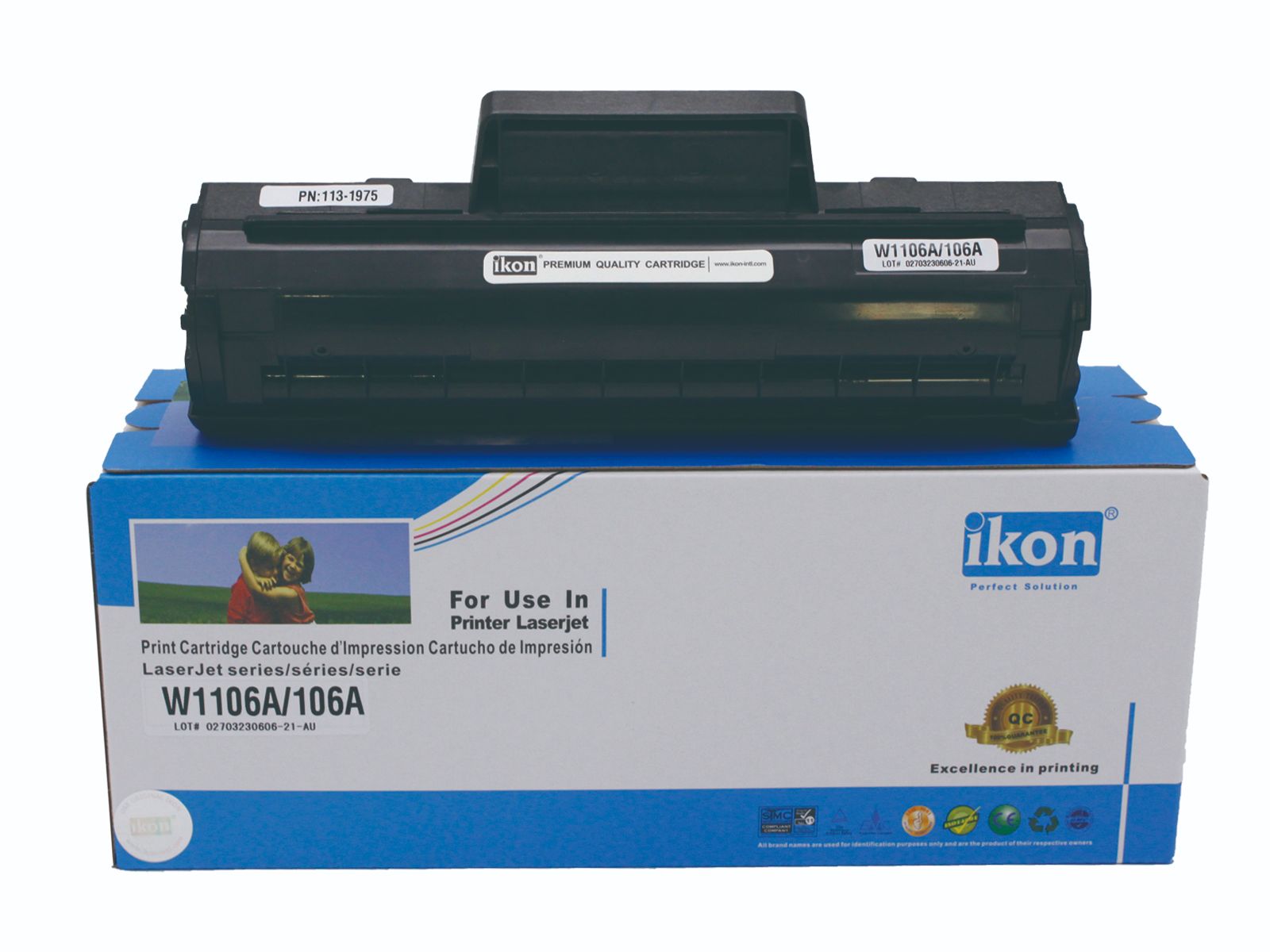 HP W1106A / 106A High-Yield Premium Compatible Black Toner Cartridge for HP LaserJet Printers – Professional-Grade Quality for Crisp Text & Long-Lasting Performance