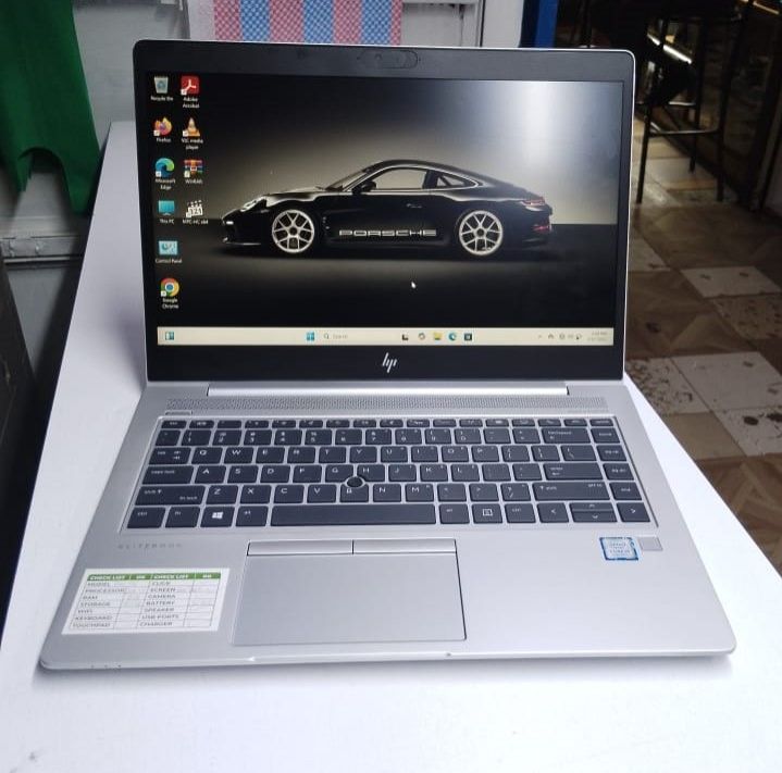 HP EliteBook 840 G6 Professional Ultrabook – 8th Gen Intel Core i5 Processor, 8GB DDR4 RAM, 256GB PCIe NVMe SSD, 14" Full HD Display, Business-Class Lightweight Laptop