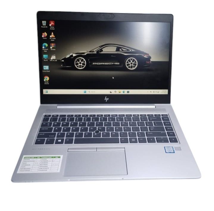 HP EliteBook 840 G6 Professional Ultrabook – 8th Gen Intel Core i5 Processor, 8GB DDR4 RAM, 256GB PCIe NVMe SSD, 14" Full HD Display, Business-Class Lightweight Laptop